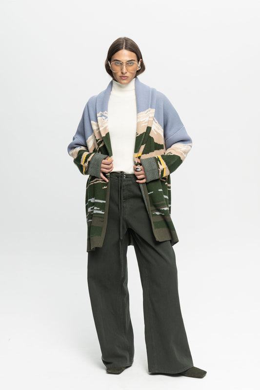 Denim Pants-Black and Black