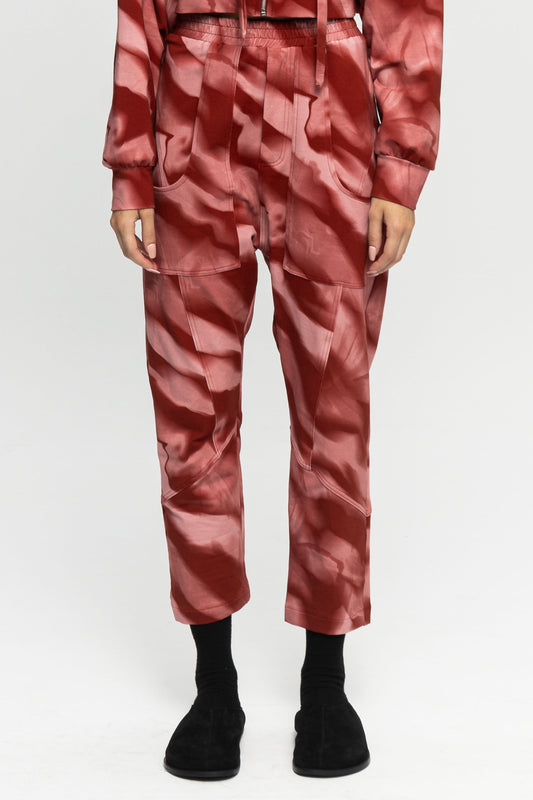 Utility Pocket Pants-Black and Black