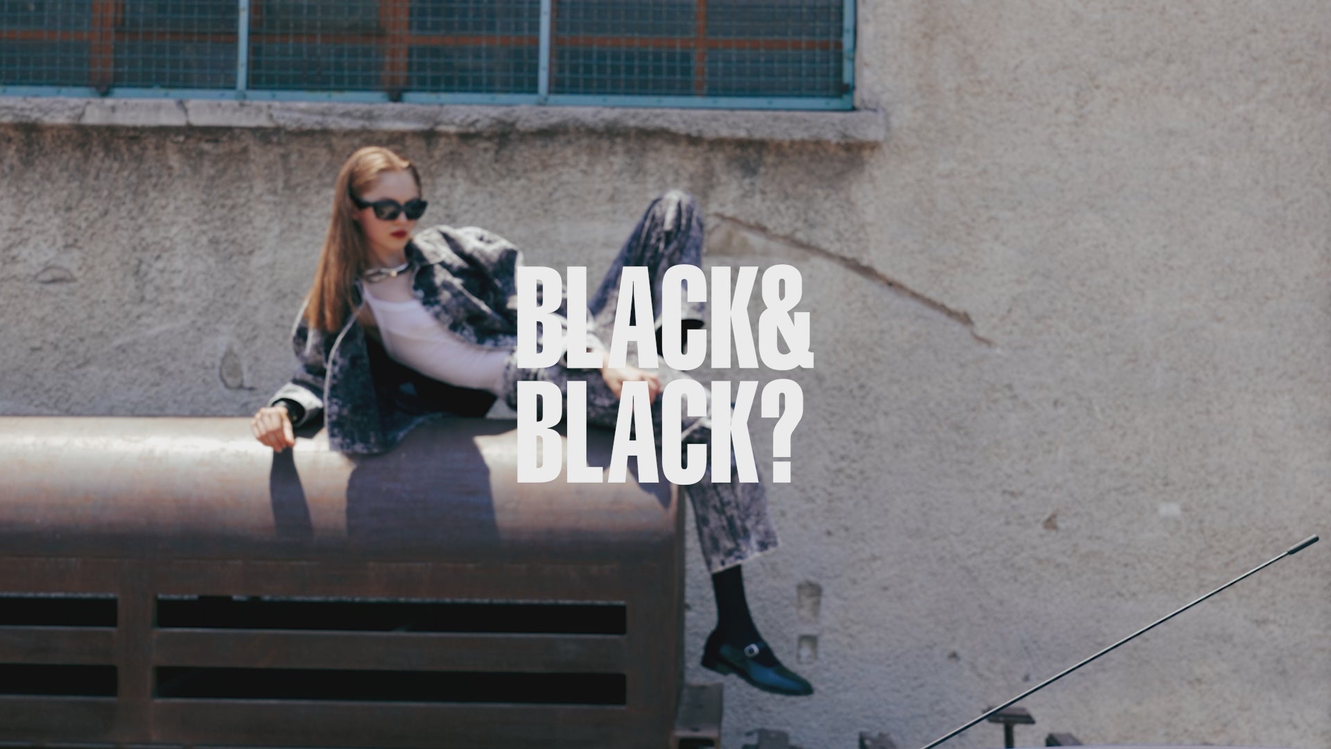 Load video: Black and Black Campaign Video