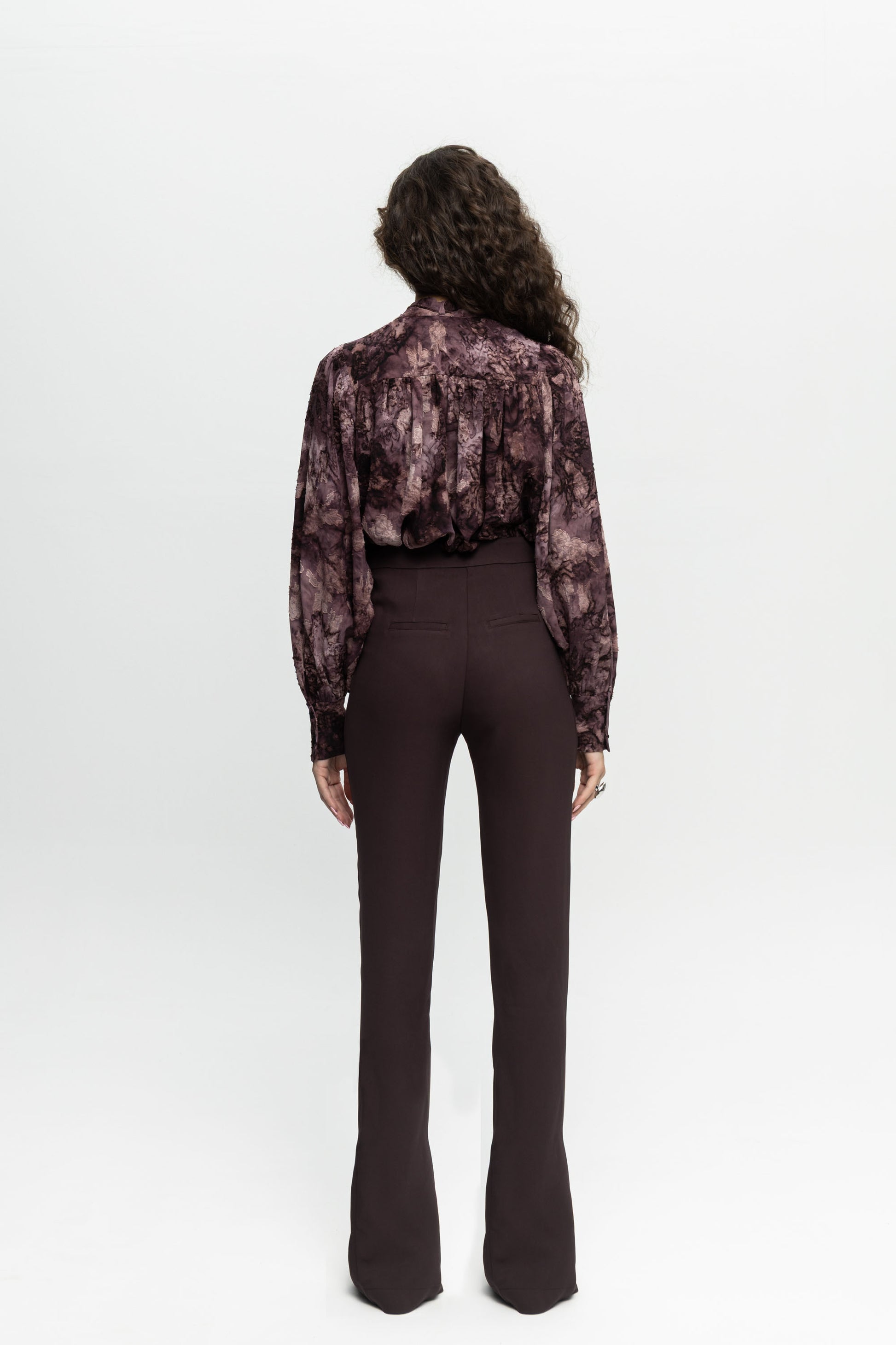 Plum Pants-Black and Black