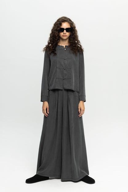 Zen Pants-Black and Black