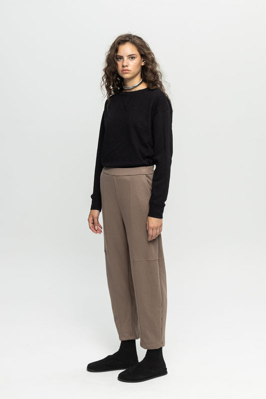 Essential Jogger Pants-Black and Black